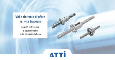 viti a ricircolo di sfere thk vs vite trapezia