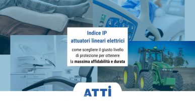 indice ip attuatori lineari elettrici